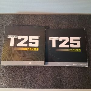 Focus T25 Alpha Beta Gamma DVD Exercise Workout Set